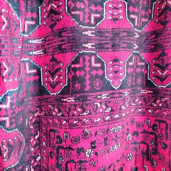 Soft Surroundings Ottoman Velvet Long Sleeve Shirt Womens Size Small - Picture 4 of 8